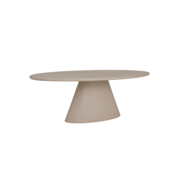 Teakea Mello ovale teakhouten eetkamertafel 240 cm, duurzaam en stijlvol buitenmeubel