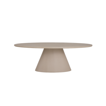Teakea Mello ovale teakhouten eetkamertafel 220 cm, duurzaam en stijlvol buitenmeubel