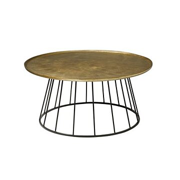 Iron Koffietafel | 91x91x42 - TWR-MG8663-B