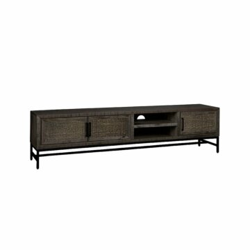 RENEW CARINI BLACK | TV Meubel 3 Deurs | 200X40X50