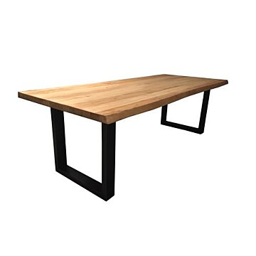 Ultimo Live-edge dining table 200x100 - top 5 - Naturel - TWR-NA0302-N