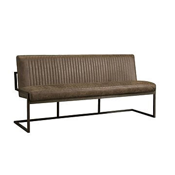 Wastafel Kreta Zwart | Complete Set | 120x40x4 | smoke5 - small image