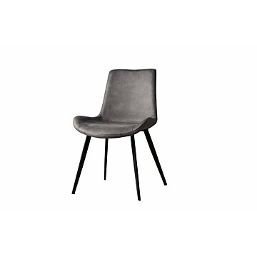 Almeria sidechair | 59x53x81 | Antraciet - TWR-Almeria-NC0095