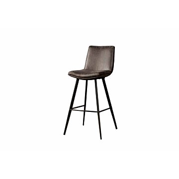 Pamplona barstool | 53x43x105 | Antraciet - TWR-Pamplona-bs-NC0114