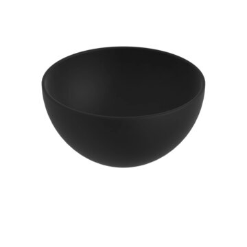 Blinq Couleur opzetfontein rond 24cm - mat zwart