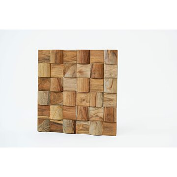 Teak plakhout | Stories | 30x30x2 - DEV-WC-PS