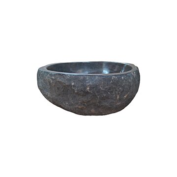 Natuurstenen Waskom Riviersteen 34 × 33 × 15 cm