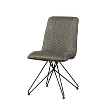 capri stoel - vintage grey + linen grey