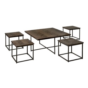 Salontafel set Via | set van 5 stuks