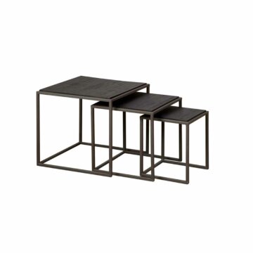 FANNA Salontafel SET van 3 stuks|  50/50-40/45-30/40 - TWR-SI0040