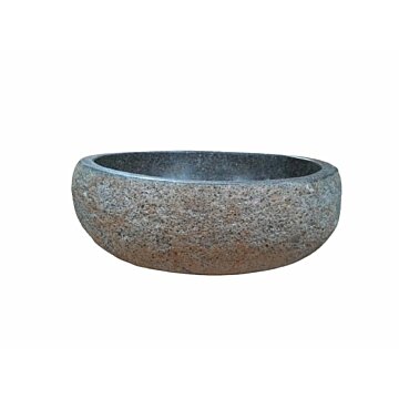Natuurstenen Waskom Riviersteen 35 x 29 x 15 cm