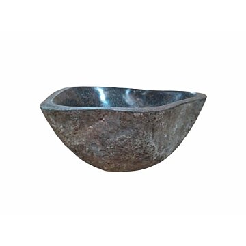 Natuurstenen Waskom Riviersteen 36 x 32 x 16 cm