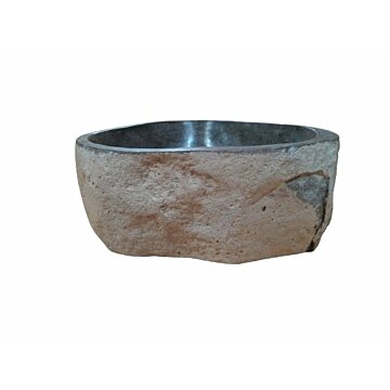 Natuurstenen Waskom Riviersteen 35 x 32 x 15 cm
