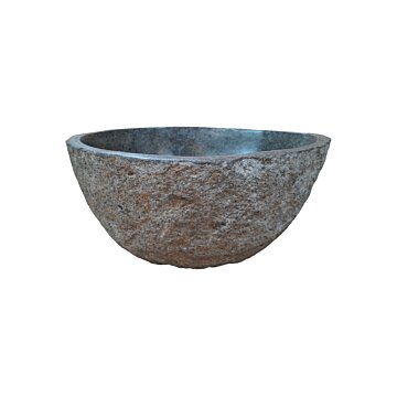 Natuurstenen Waskom Riviersteen 35 x 31 x 15 cm