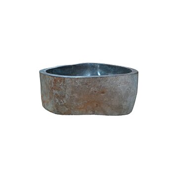 Natuurstenen Waskom Riviersteen 36 × 32 × 15 cm