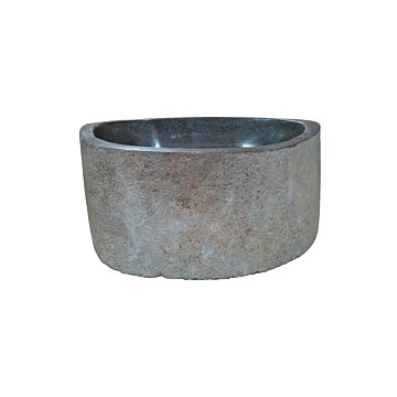 Natuurstenen Waskom Riviersteen 37 x 29 x 16 cm