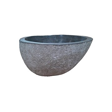 Natuurstenen Waskom Riviersteen 32 x 27 x 16 cm
