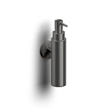 Clou - Sjokker Zeepdispenser, 100cc, Wandmontage, Gunmetal Geborsteld Pvd