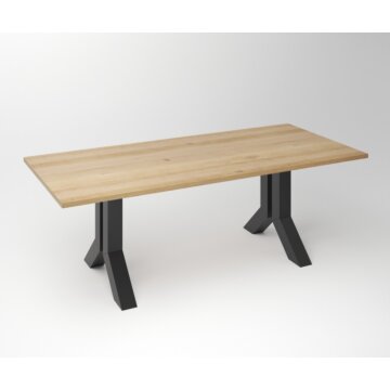 Eiken Tafel 3 cm Tafelblad | Y - Frame