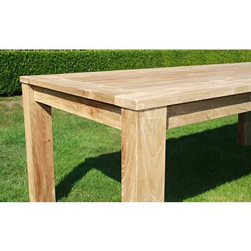 Teak Tuintafel | 200x95x76 - tuintafel200x90