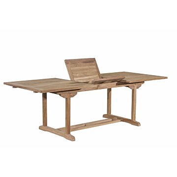 Uitschuifbare Tuintafel Teakhout | Rechthoekig | 180-240x100x75 - ST008