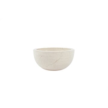 Fontein Waskom Wit Marmer | Blanco Mini |  - 30x12 - SBP-FP-CREME-30