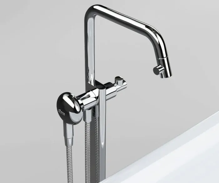 Clou - Kaldur Handdouche, Chroom, Met 1/2" Aansluiting, Universeel Toepasbaar