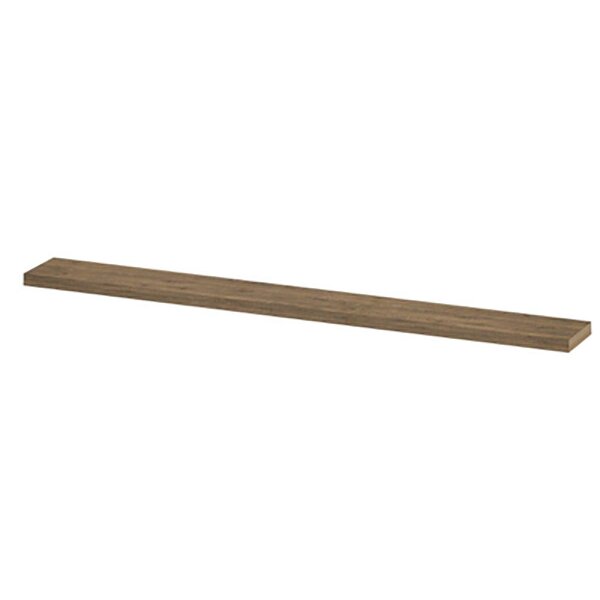 Wandplanken | Wandplank tbv nis, voorzijde afgekant zonder (blinde) bevestiging | 180 x 20 x 3,5