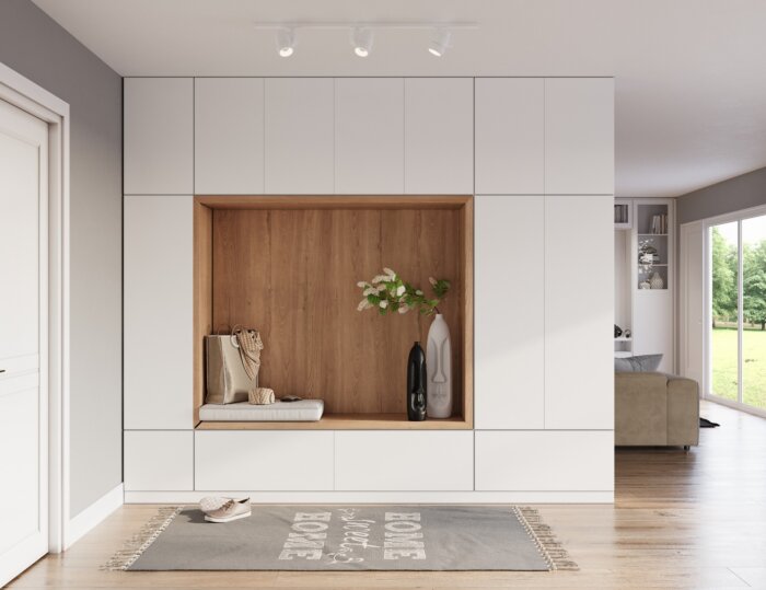 Blanco Armadio | Wandkast Maatwerk Woonstudio de Geus - Blanco Armadio