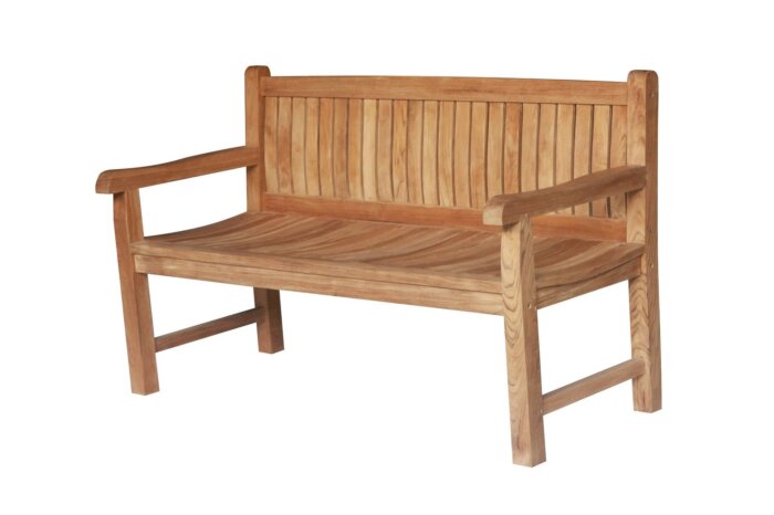 Balmoral Teak Tuinbank | 150 breed | 3 Persoons - DEVI-TB-BALMORAL-150