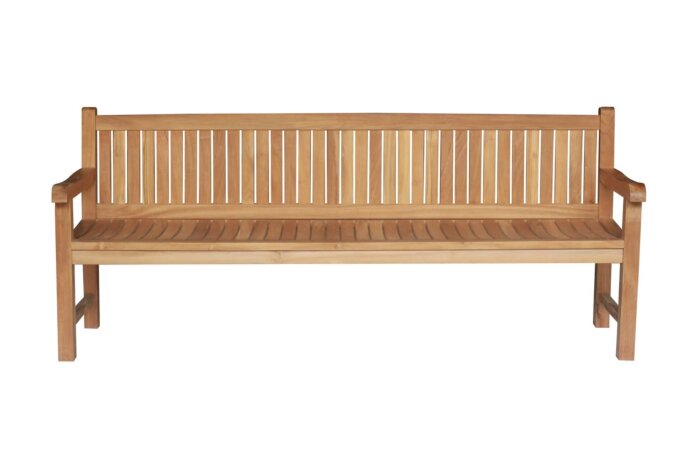 Teakhouten Tuinbank Balmoral| 220 60x92 ( Rug )  | 5 Persoons Bank - DEVI-TB-BALMORAL-220
