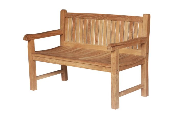 Balmoral Teak Tuinbank | 130 breed - DEVI-TB-BALMORAL-130