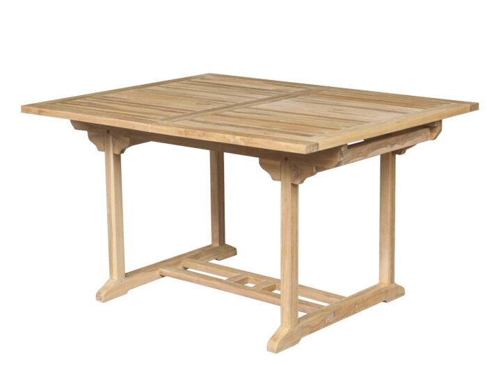 Teakhouten Uitschuifbare Tuintafel | Rechthoekig | 150-200x100x75 - ST006