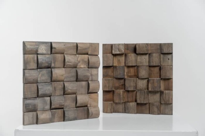 Teak plakhout | Stories | 30x30x2 - DEV-WC-PS