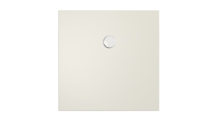 Xenz Flat Plus douchebak 90x90cm pergamon
