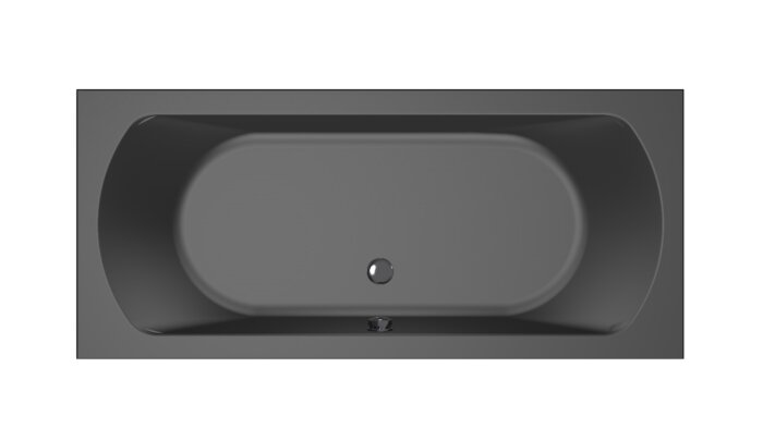Xenz Lagoon bad 170x75cm Ebony
