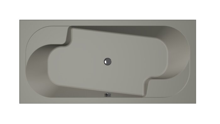 Xenz Parel bad 190x90x45 cement
