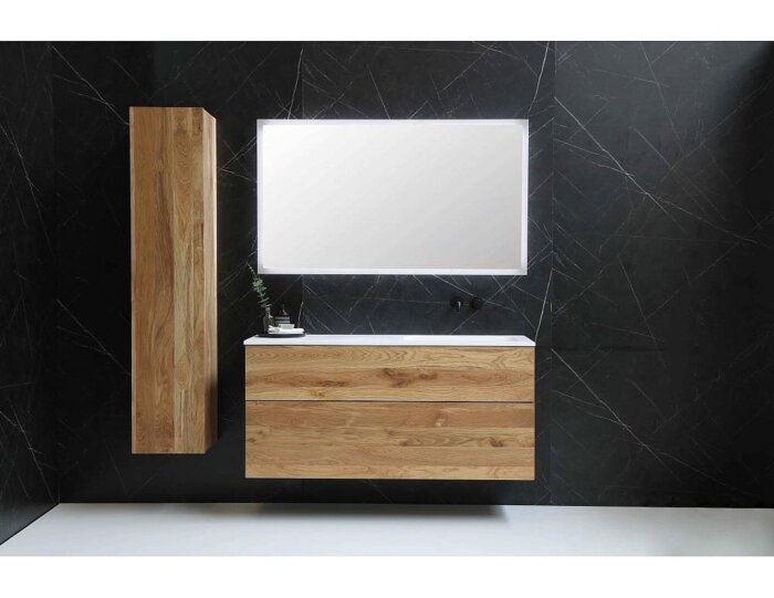 FAKTOR Wastafel in polystone | 120 x 45 x 1,5 wasbak rechts