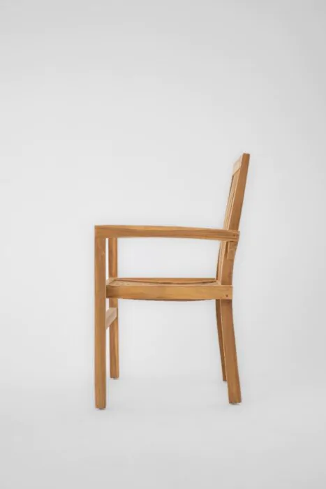 Pile | Stapelbare Teak Tuinstoel 