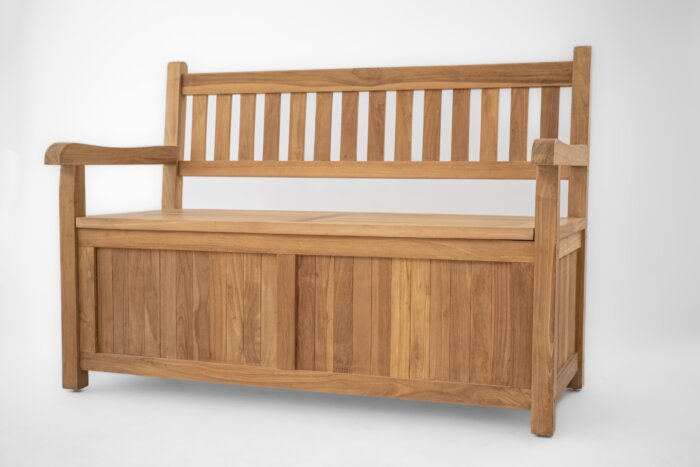 Houten Tuinbank Teakea | Opbergbank 150 cm breed