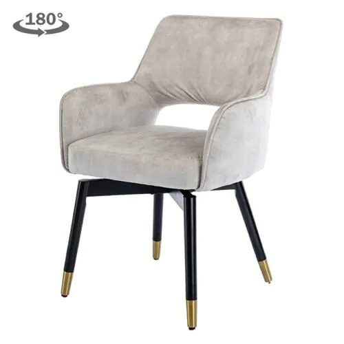 Lenno Fauteuil - Stof Adore 11 Beige (Draaibaar)