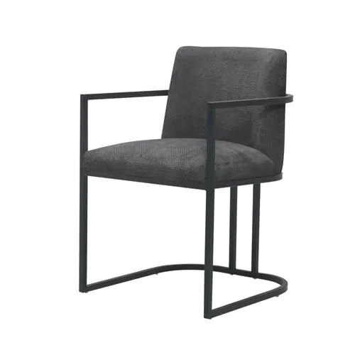 Archi Armstoel - fabric Eden 20 graphite