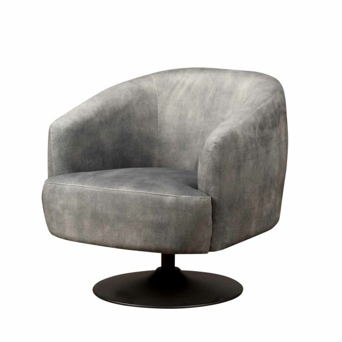 Barga Fauteuil Grijs Draaibaar