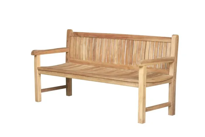 Balmoral Teak Tuinbank | 180 breed | 4 Persoons Houten Tuinbank - DEVI-TB-BALMORAL-180