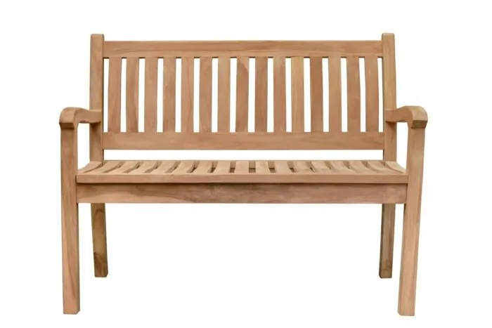 Teakea Beaufort Teakhouten Tuinbank 2 Persoons - 120 breed  - DEVI-SB013