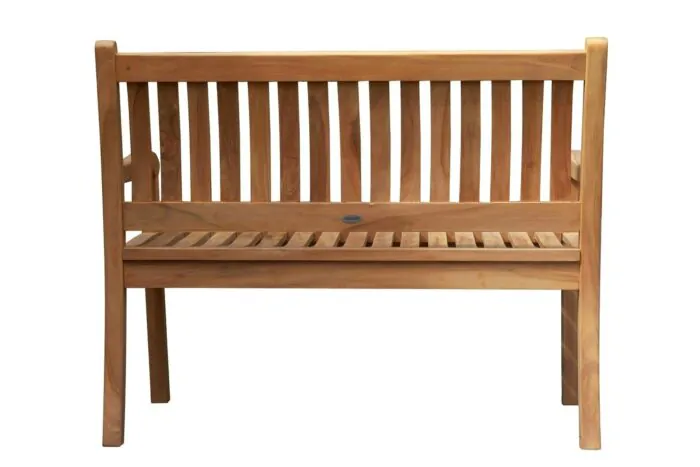 Teakea Beaufort Teakhouten Tuinbank 2 Persoons - 120 breed  - DEVI-SB013