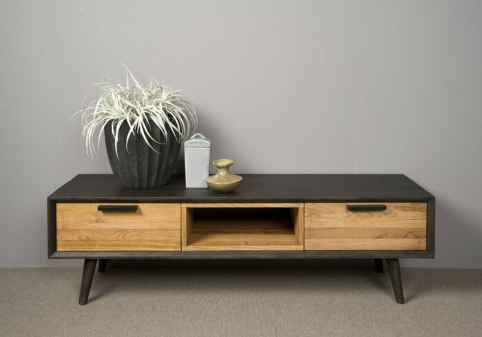 Bresso TV Meubel | 2 Laden |  152x45x45 - TowerLiving-BM0272