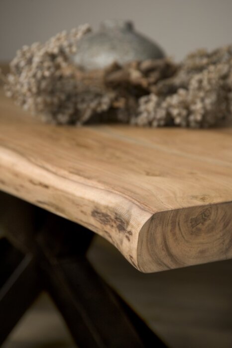 Soria Boomstamtafel | Acacia Matrix | 180x90 | 4 blad - TWR-SG0065