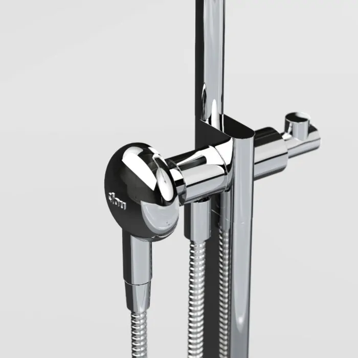 Clou - Kaldur Handdouche, Chroom, Met 1/2" Aansluiting, Universeel Toepasbaar
