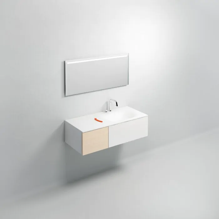 Clou - Hangmat ladefront 40cm, Parelmoer Eik